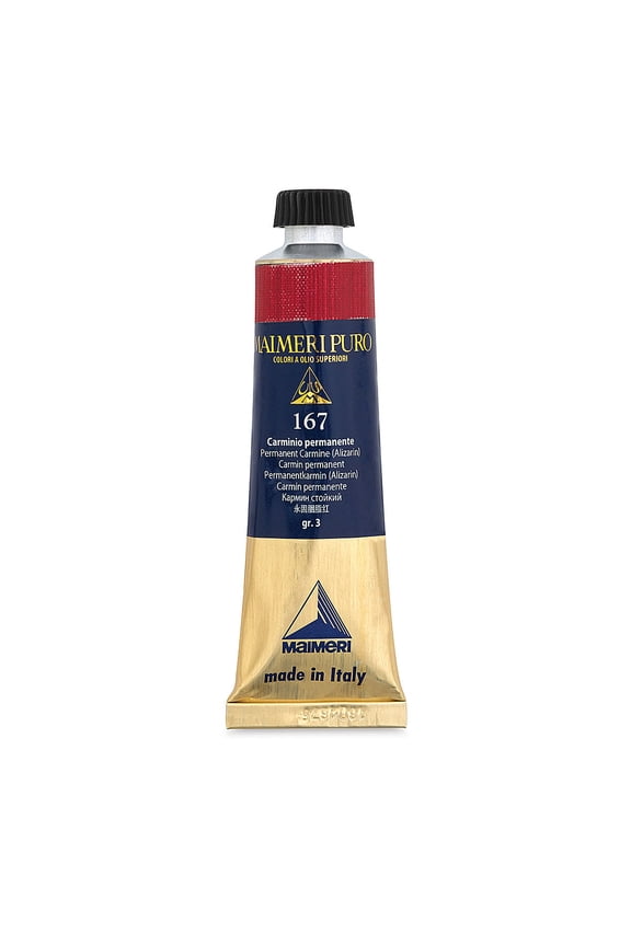 Puro Oil Color - Permanent Carmine Alizarin, 40 ml Tube