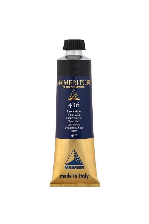 Puro Oil Color - Violet Lake, 40 ml tube