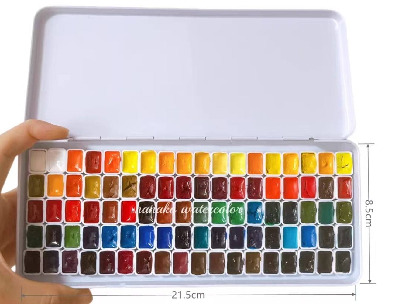 MaimeriBlu Artist Watercolor Paint 90 Colors 0.5ml Split acuarela tin box Set Beginner Student Drawing pigments