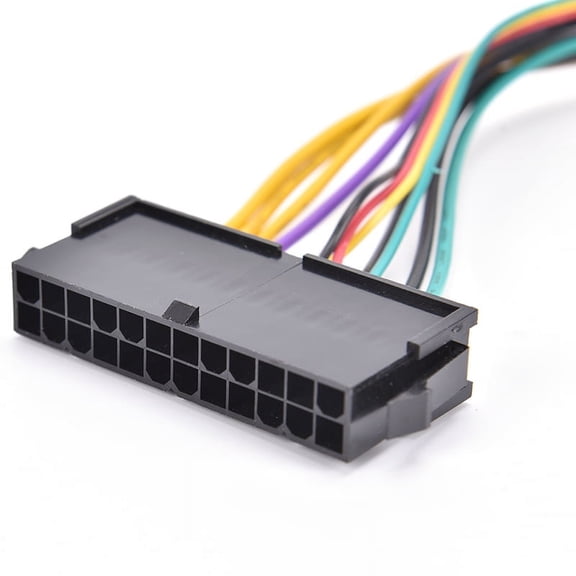 Main 24-Pin to 6-Pin PCI-E PSU Power Adapter Cable 18AWG HP Z230