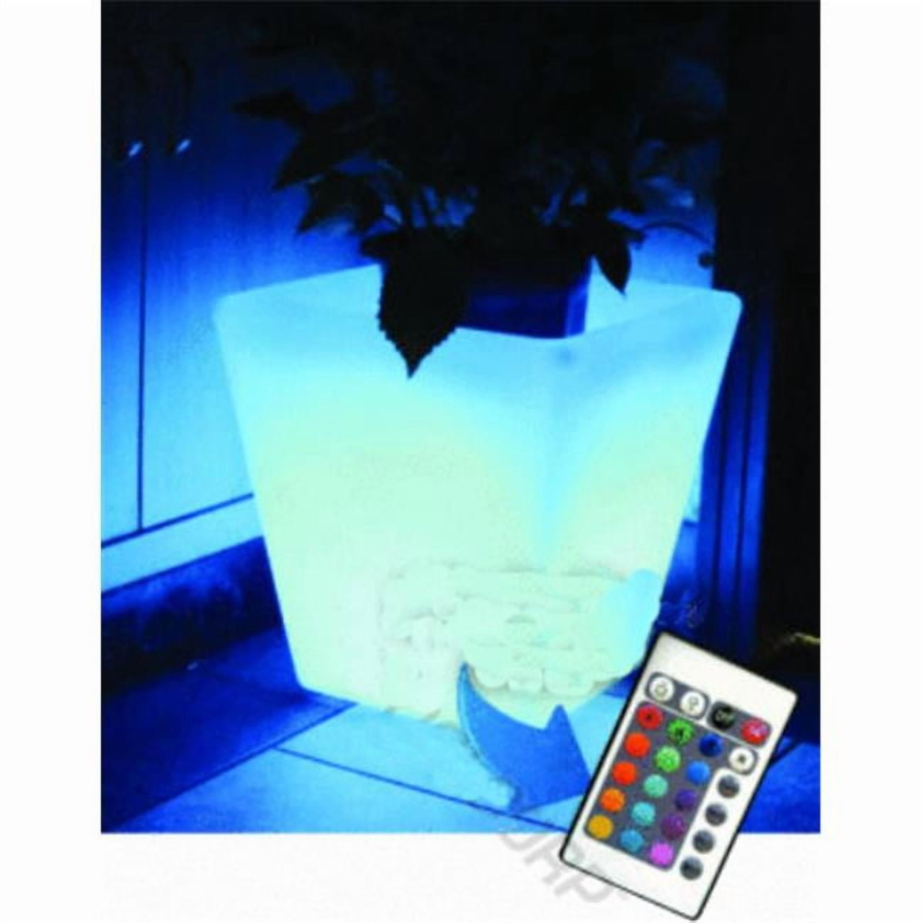 Main Access 131780 Fuji Led Planter Square with Remote