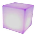 thumbnail image 1 of Main Access 16" x 16" Outdoor Color Changing LED Light Cube with Wireless Remote, Weatherproof Block Seat Pool Spa, 16 Colors, 1 of 10