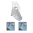 thumbnail image 1 of Main Access 200100T Above Ground Pool Step and Ladder System + 2 Sand Weights, 1 of 6