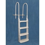 Main Access 200200 Easy Incline Above Ground In Pool Swimming Ladder, White