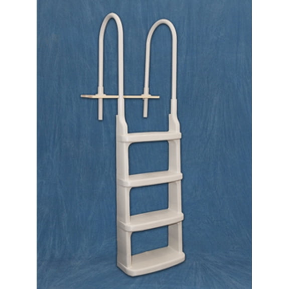 Main Access 200200 Easy Incline Above Ground In Pool Swimming Ladder, White