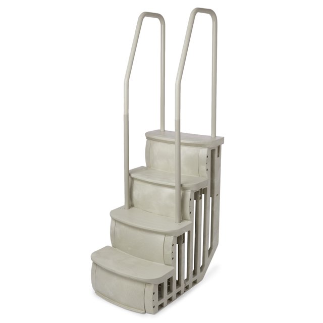Main Access 200601T 26" iStep Above Ground Pool Ladder Entry System, Taupe