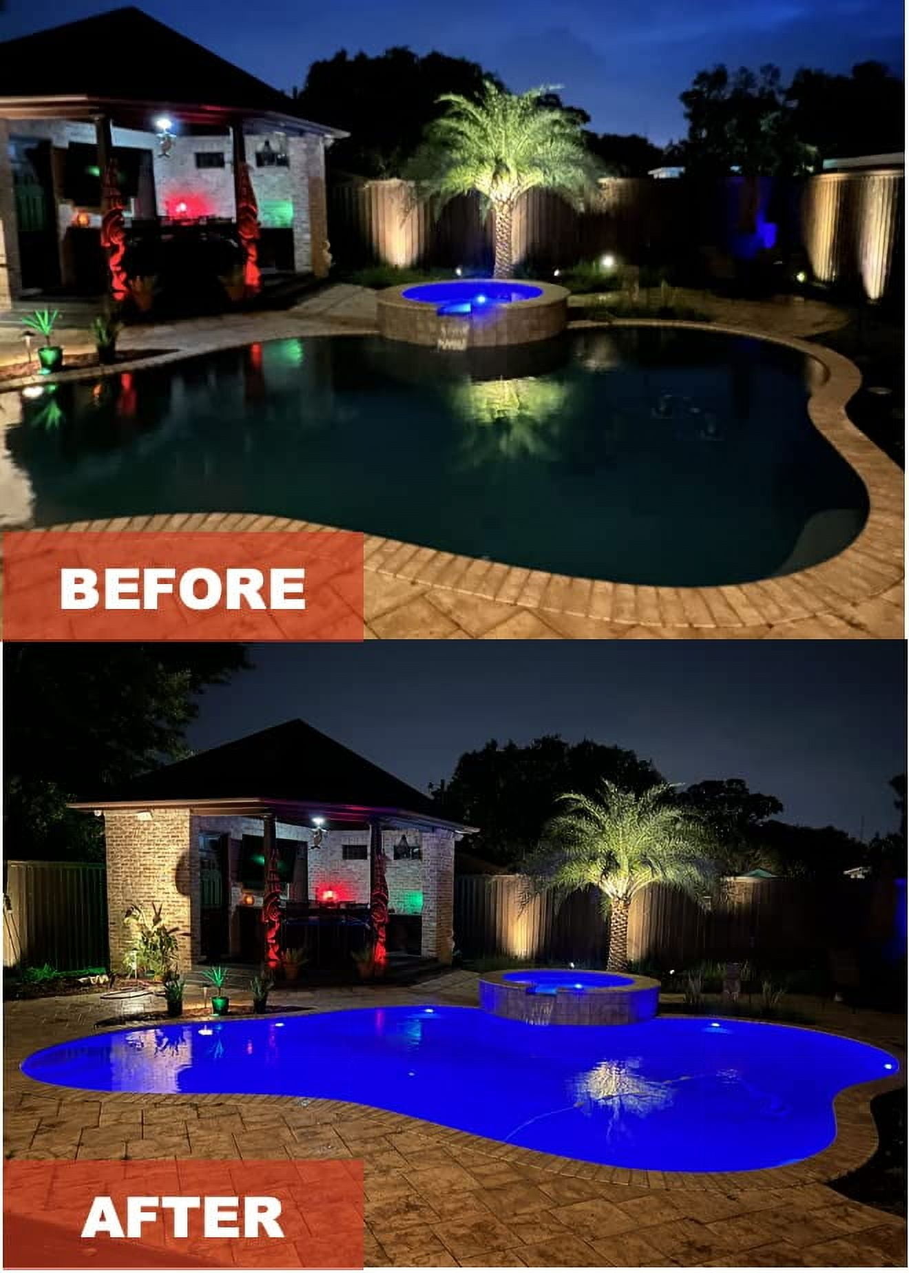 Main Access Smart Lite - Rechargable, Multi-Color Underwater LED Pool ...