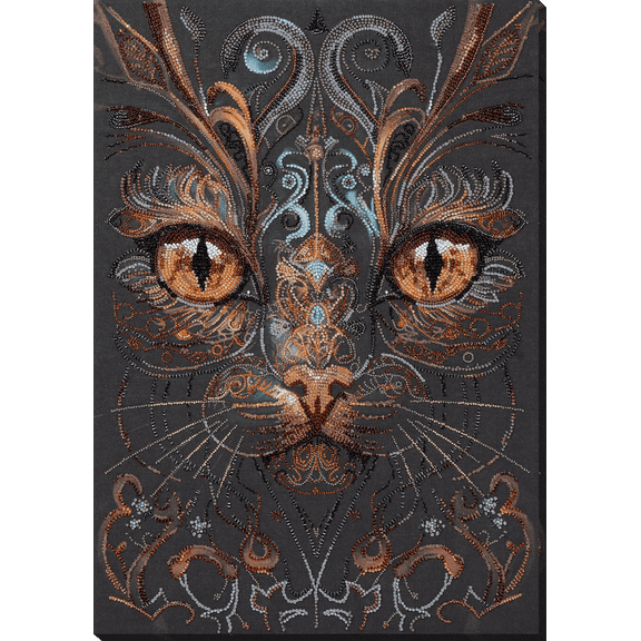 Main Bead Embroidery Kit - The look of a witch AB-900