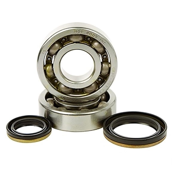 New Premium Main Bearing and Crankshaft Oil Seal Kit Compatible with 2000-2002 Suzuki RM 250 RM250Y K1 K2 249cc 2-Stroke Liquid-Cooled Final Years Motocross K229 09283-30016 09262-25069