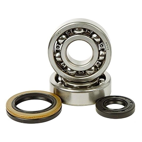 OEM Grade Crankshaft Main Bearing and Oil Seal Kit Compatible with 1989-1993 Suzuki RM 250 RM250K L M N P 249cc 2-Stroke Liquid-Cooled Motocross K230 09262-25048 09283-25025 09283-30025