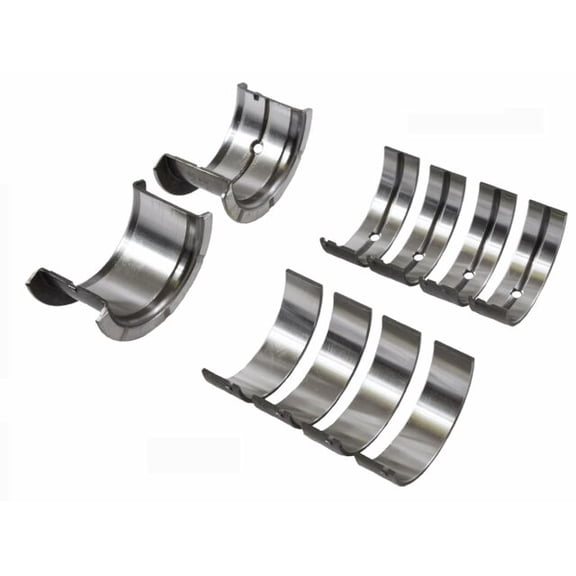 Main Bearings Set | Compatible with various 67-02 GM/Chevrolet 305 307 327 350 383 | Standard Size