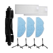 Main Brush Filters Mop Cloths Side Brushes Kit For Tapo Rva100 Rv10 Rv10 Plus Rv30 Vacuum Cleaner Omprehensive Cleaning