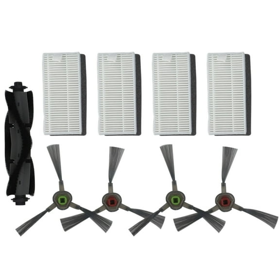 Main Brush Side Brush Filter Replacement Kit for AIRROBO P30 Robot Vacuum Cleaner Accessories Parts Set