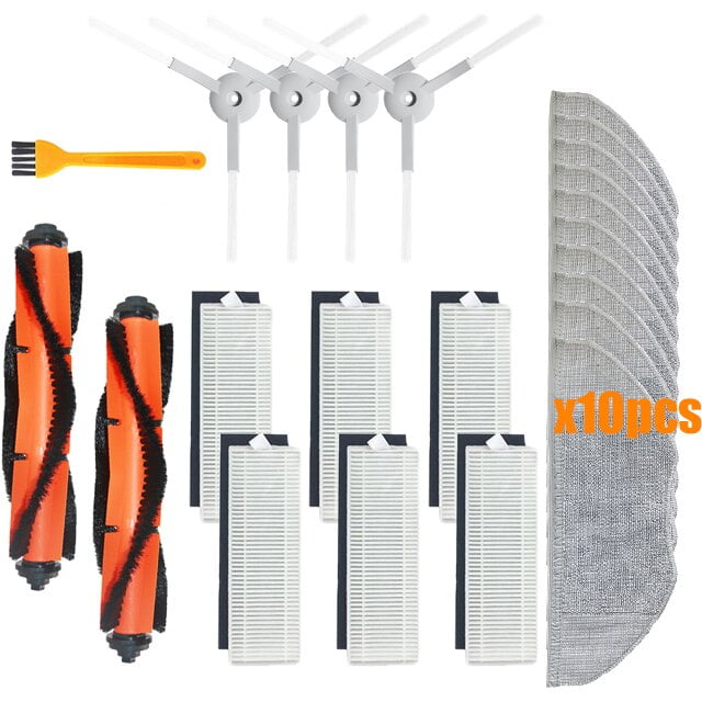 Ersatzteile Set Für Conga 13090 Spin Revol - Saugroboter Zubehör Mit Bürsten & Filtern