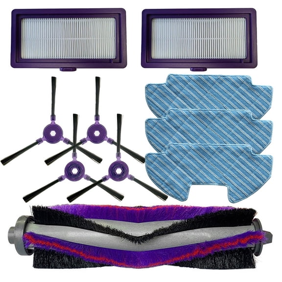 Main Brush Side Brush Mop Cloth Kit For Samsung Powerbot-E VR05R5050WK Robot Vacuum Cleaner Parts Accessories