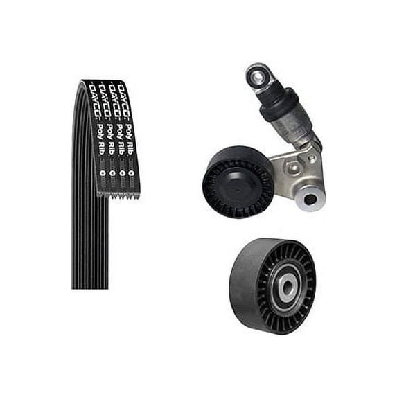 Main Drive Serpentine Belt Drive Component Kit - Compatible with 2009 Kia Borrego 3.8L V6