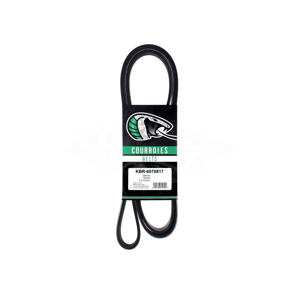 Main Drive Serpentine Belt KBR6070817 For Porsche Cayenne Volkswagen