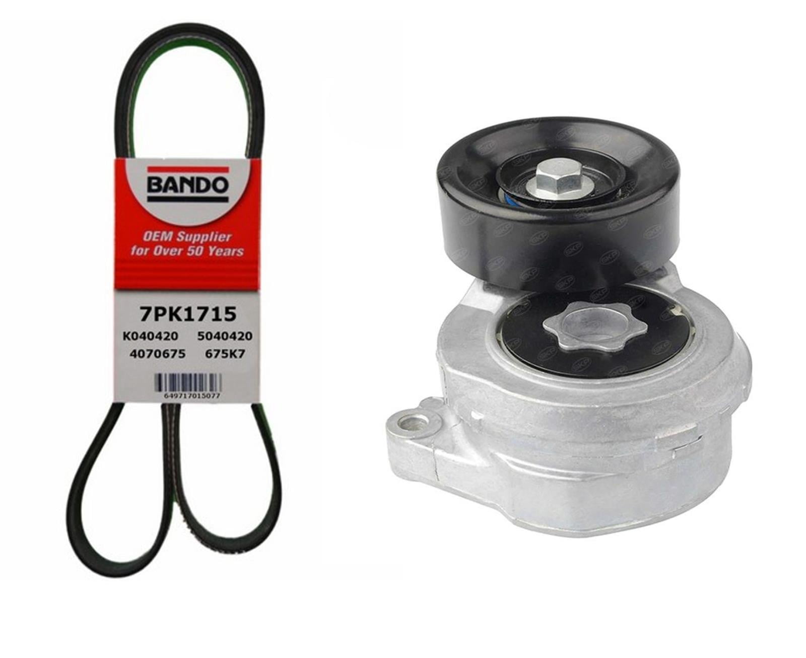 Main Engine Belt & Tensioner Fits For 20092014 Acura TSX 2.4L 31170