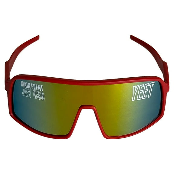 Main Event Jey Uso Yeet Sport Shades Costume Glasses Red