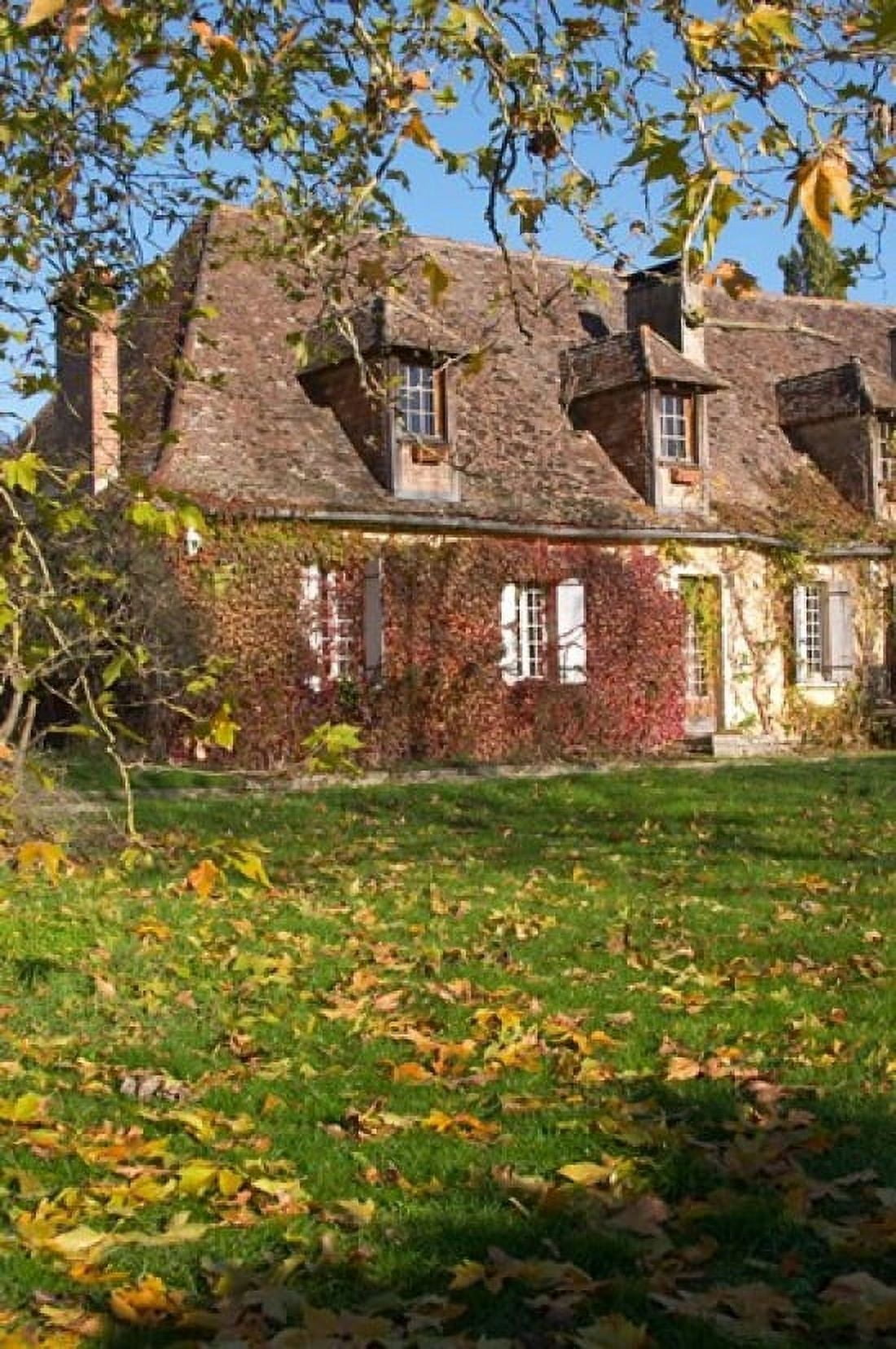 Main Farmhouse in Traditional Dordogne Style Canvas Art - Per Karlsson DanitaDelimont (18 x 27)