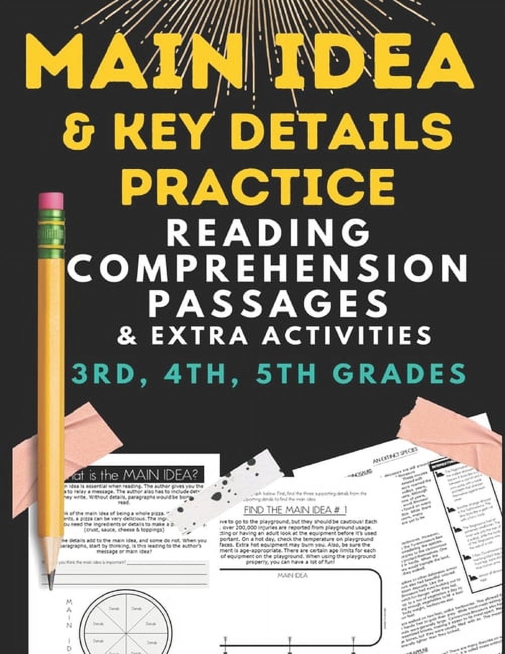 Main Idea and key details practice: READING COMPREHENSION PASSAGES ...