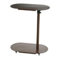 thumbnail image 1 of Main + Mesa Modern Adjustable C-Shaped for Accessibility End Table, Vintage Brown, 1 of 7