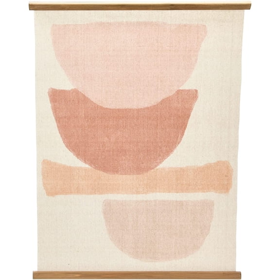 Main + Mesa Modern Boho Wood Scroll Wall Dcor