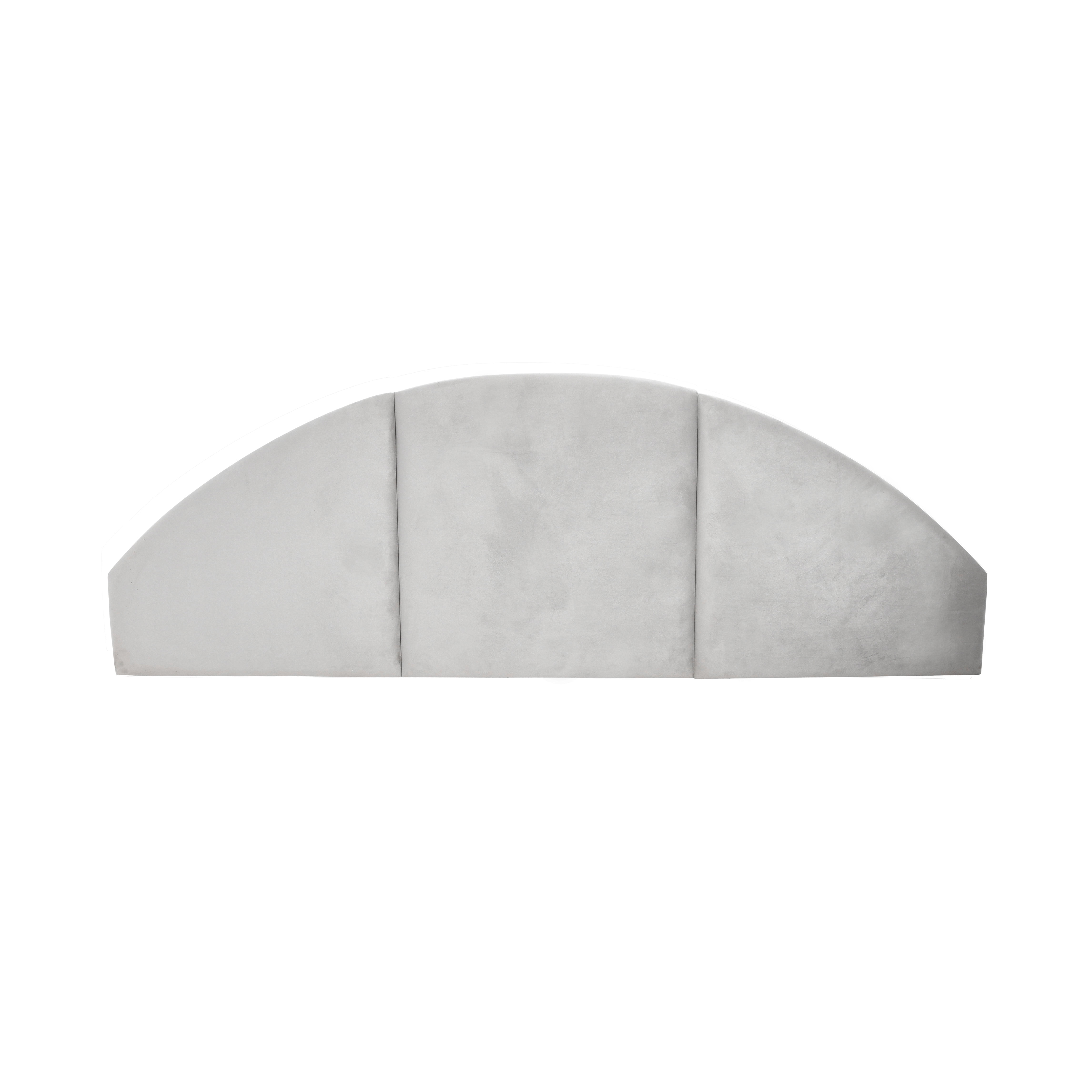 Main + Mesa NoSom Upholstered Velvet Sound Reducing Panel Arched