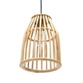 thumbnail image 1 of Main + Mesa Woven Bamboo Ceiling Light, 1 of 11