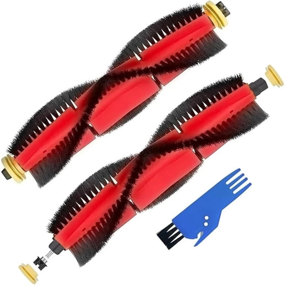 Main Roller Brush Compatible with Roborock S6 Maxv, S6, S6 Pure, E5, E4, S4 Max, S4, S5 Max, S5, E35, E2 Vacuum Cleaner Replacement Brush