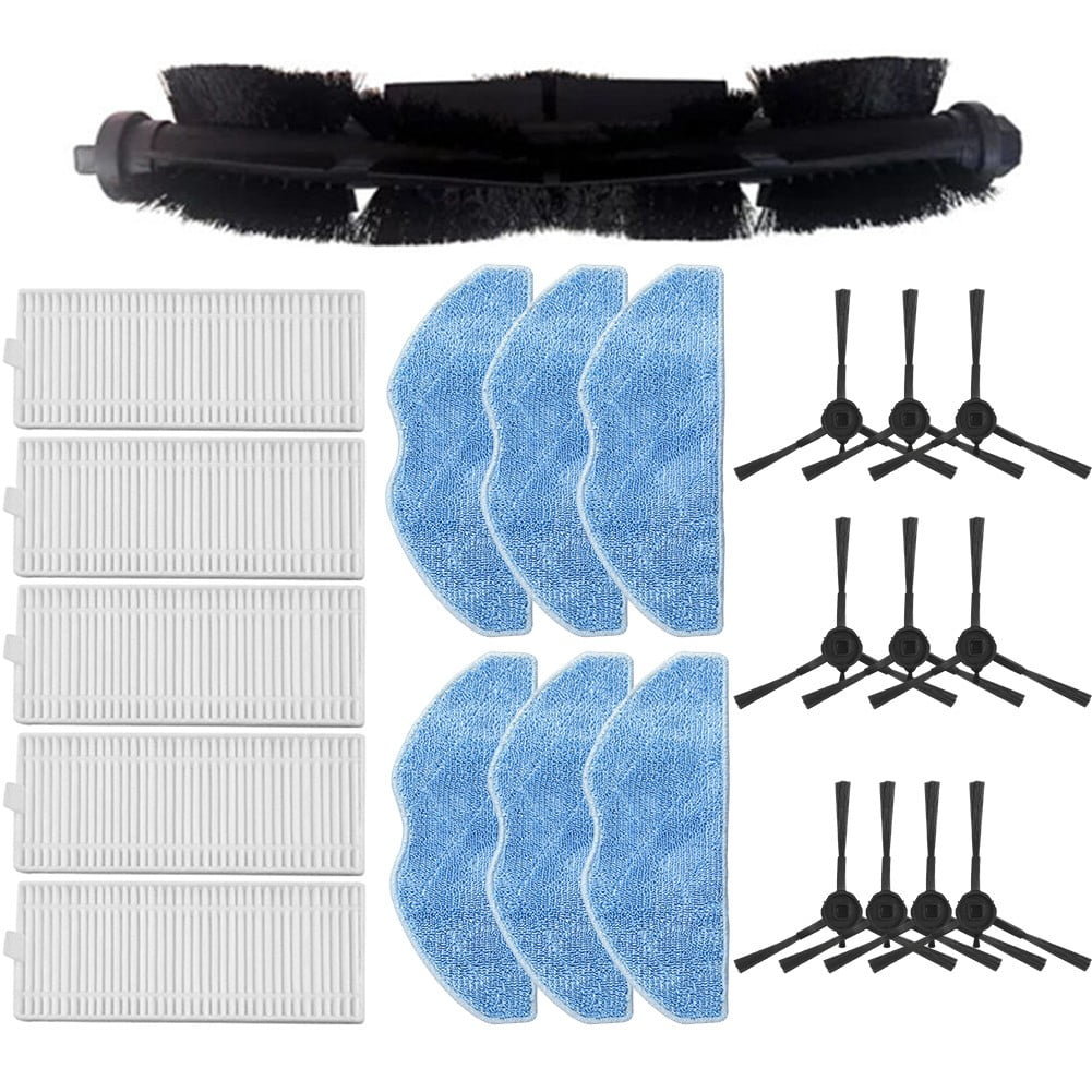 Main Roller Side Brush Dust Filter Mop Cloth Rags for HONOR Robot