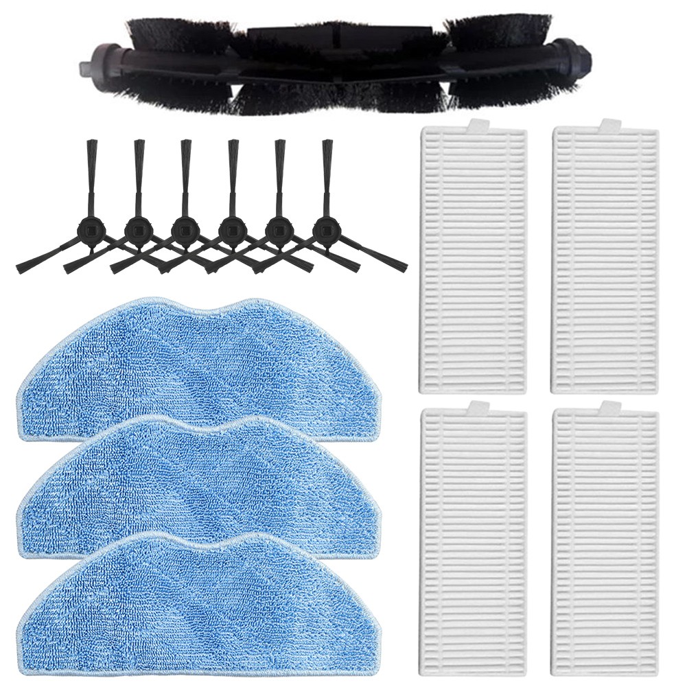 Main Roller Side Brush Dust Filter Mop Cloth Rags For Honor Robot