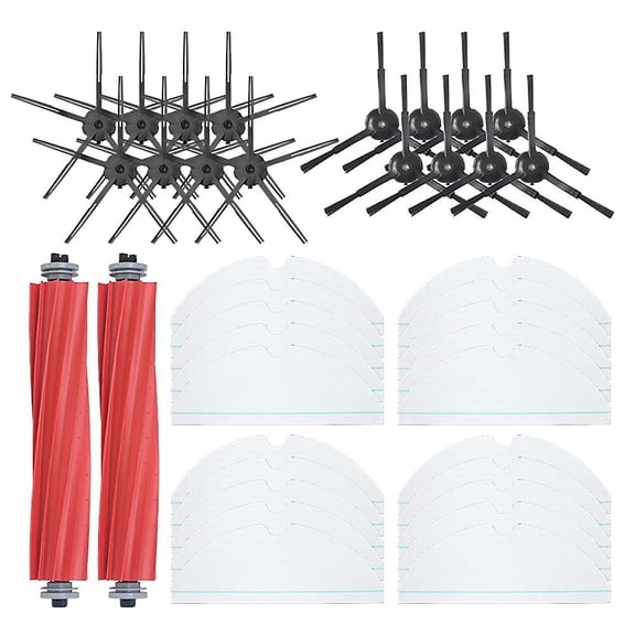 Main Side Brush Disposable Mop For Xiaomi Roborock Q7 Max / Max+ / T8