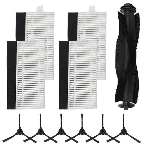 Main Side Brush Filter Kit For Ihome Nova S1 Pro Ihrvs1Pro-3Blk For Orbita Pro Replacement Robot Vacuum Cleaner
