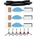 thumbnail image 1 of Main Side Brush Filter Mop Pad For Airzeen For Q6 Se Robot Vacuum Model Crv0009, 1 of 8