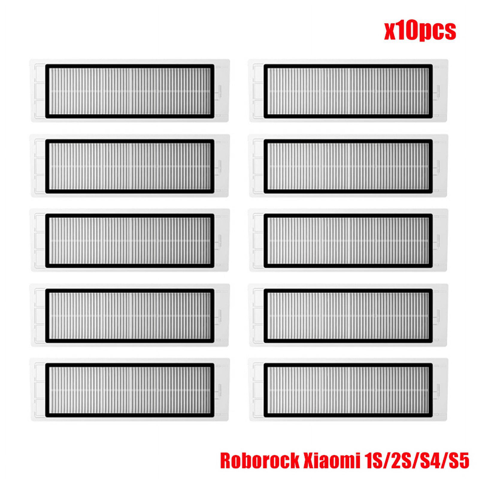 Spkaodngo Replacement Parts Kit For Xiaomi Mi Robot Vacuum 1/1S, S4/S5/S6 Series - Includes Side Brushes, Main Brush & HEPA Filter