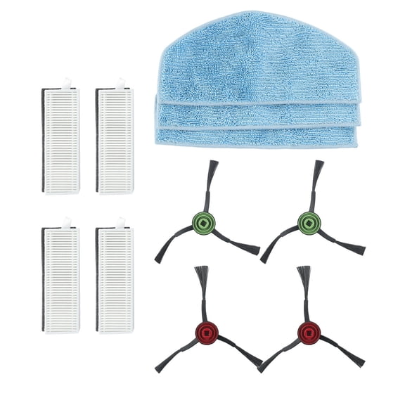 Main Side Brush Hepa Filter Mop Pad For Laresar Evol 3 Robot Vacuum Cleaner Spare Parts Side Brush Filter Mop Pad Accessories