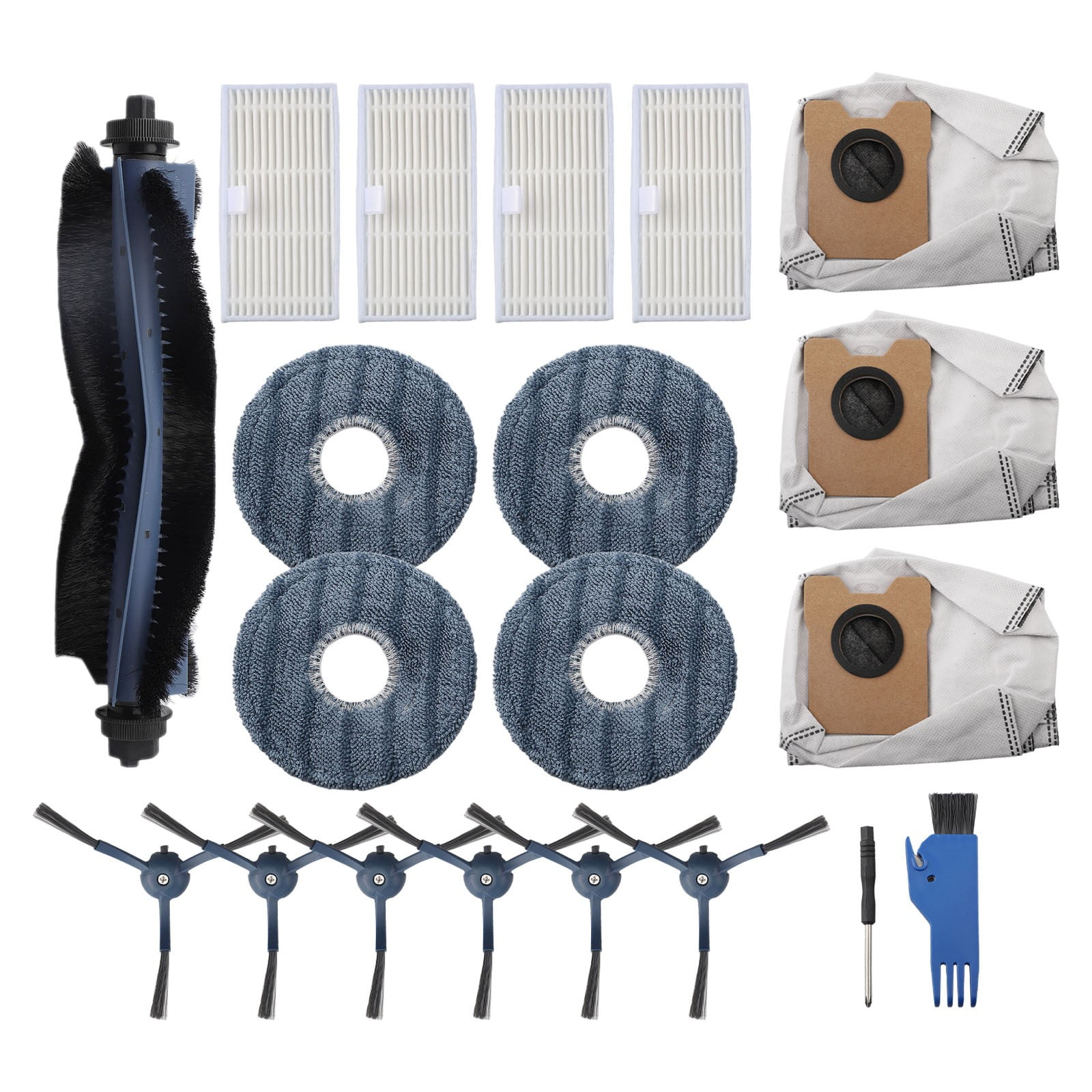 Main Side Brush and Filter Kit for eufy Robot Vacuum Cleaner - Walmart.com