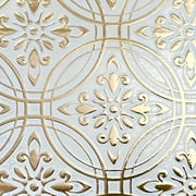 Main Street 8"x8" Gold Pastel Peel and Stick Tiles, Backsplash, Metallic Decor - 24PACK