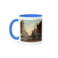 thumbnail image 1 of Main Street, Boise, Idaho (Vintage), 11oz Two-Tone Blue Mug, 1 of 7