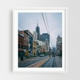 thumbnail image 1 of Main Street, Buffalo - Buffalo New York Photography White Framed Wall Art Print 30 x 40 inches, 1 of 3
