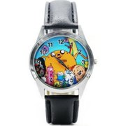 Main Street Female Leather Strap Wristwatch, Black