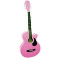 thumbnail image 1 of Main Street Guitars 38 in Acoustic Guitar, Pink, 1 of 6