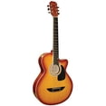 thumbnail image 1 of Main Street Guitars MAS38SB 38" Acoustic Guitar, Linden with Tobacco Sunburst Finish, 6 Strings, 1 of 2