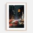 thumbnail image 1 of Main Street, Houston 03 - Houston Texas Photography City Nightlife Skyline Architecture Street Photography Neon Sign Oak Framed Wall Art Print 5 x 7 inches, 1 of 59