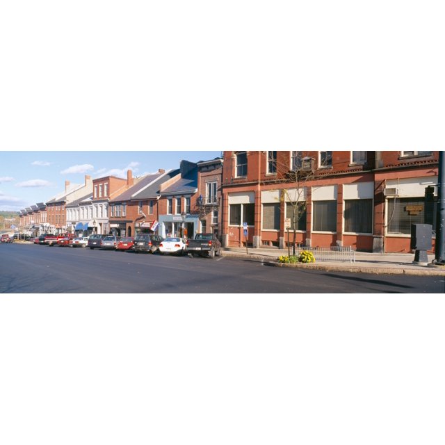 Main Street in Belfast, Maine Poster Print (27 x 9)