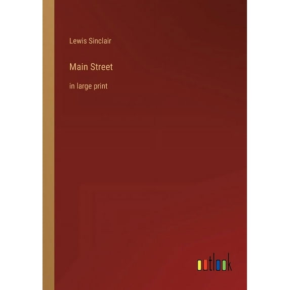 Main Street : in large print (Paperback)