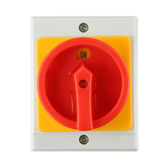 Main Switch Circuit Breaker 16A 4-Pin Rotary Switch Off Switch IP65 UKP