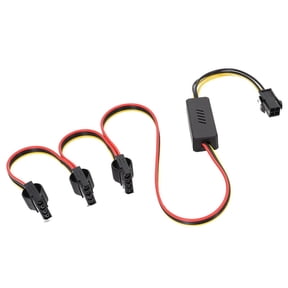Mainboard 4Pin CPU to 4Pin Hard Disk Power Connection Extension Wire for Computer Assembly HDD Splitter Cord