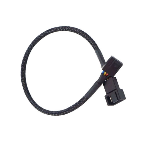 Mainboard CPU 4Pin Fan Extention Cable 4P Adapter Cable Computer Case 4PIN Power Connector Splitter